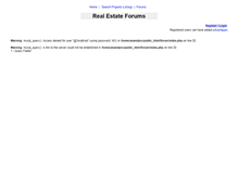 Tablet Screenshot of forum.anandproperties.com